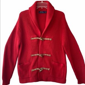 Polo by Ralph Lauren Cozy Shawl Collar Cardigan L